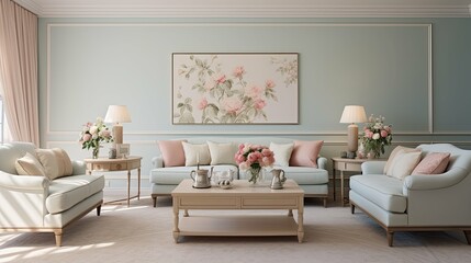 Obraz premium walls interior painting