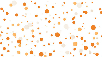 Orange Ball Dots on White Background, Abstract Image, Texture, Pattern Background, Wallpaper, Background, Cell Phone Cover and Screen, Smartphone, Computer, Laptop, 9:16 and 16:9 Format - PNG