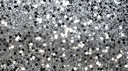 shimmer silver glitter texture
