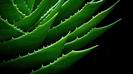 Fototapeta premium green aloe vera