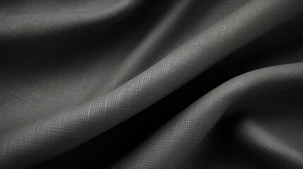 Obraz premium weave dark grey linen