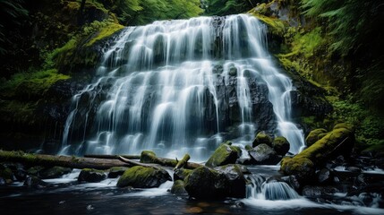 Obraz premium rocks silver crest