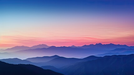 Obraz premium range gradient blue purple