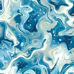 seamless pattern with waves