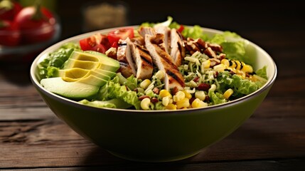 bowl head lettuce salad