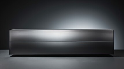 Fototapeta premium smoky dark silver gradient