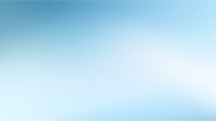 Gradient Background with soft Shapes fading from Light Blue to White. Elegant Presentation Template