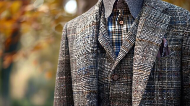 Brunello cucinelli casual jacket at golden ratio point in logo free realistic photo