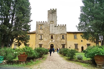 Montauto Castle in Grassina, Florence, Italy © sansa55