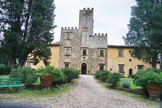 Montauto Castle in Grassina, Florence, Italy