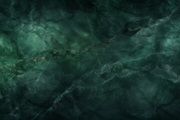 Obraz premium Processed collage of luxurious dark green glossy marble texture. Background for banner