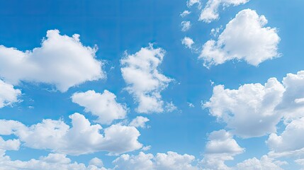 fluffy vertical blue sky