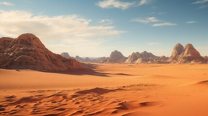 Naklejka premium landscape alien planet