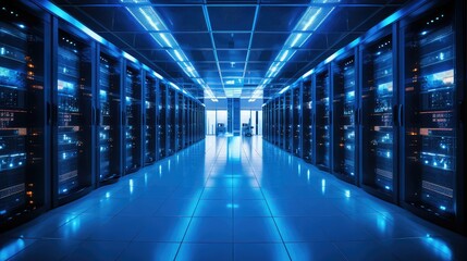 Fototapeta premium storage information technology company
