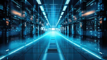 Fototapeta premium storage data center technology