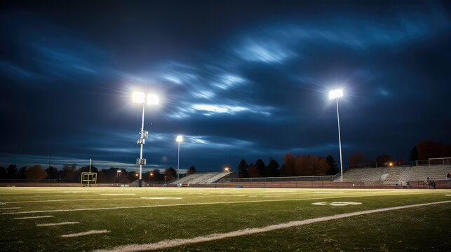 anticipation high school football lights