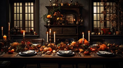 ambiance thanksgiving dark