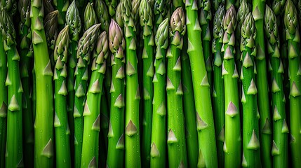 Fototapeta premium market plant asparagus green