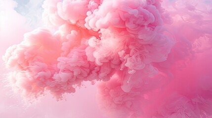 Fototapeta premium plume pink smoke background