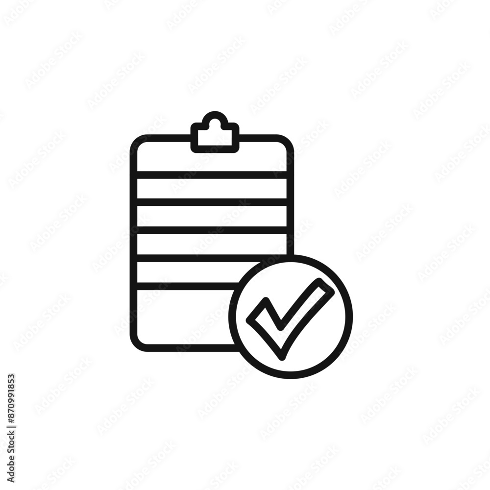 Aufkleber check sign icon vector set collection for web