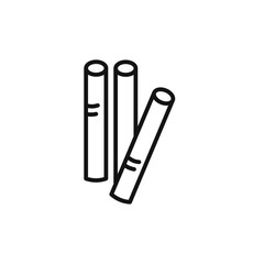 Obraz premium Chalk icon vector set collection for web