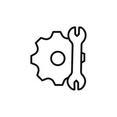 Engineering tool icon vector set collection for web
