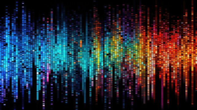 binary technology pattern abstract