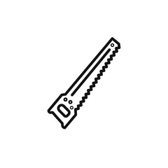 hacksaw icon vector set collection for web