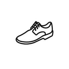 Men Shoes Icon vector set collection for web