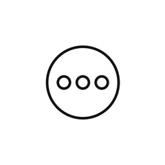 more button icon vector set collection for web