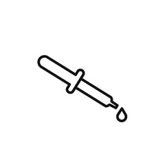 pipette icon vector set collection for web