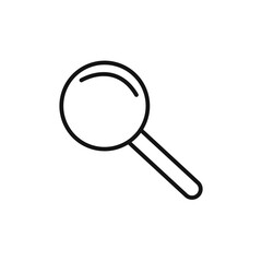 search icon vector set collection for web
