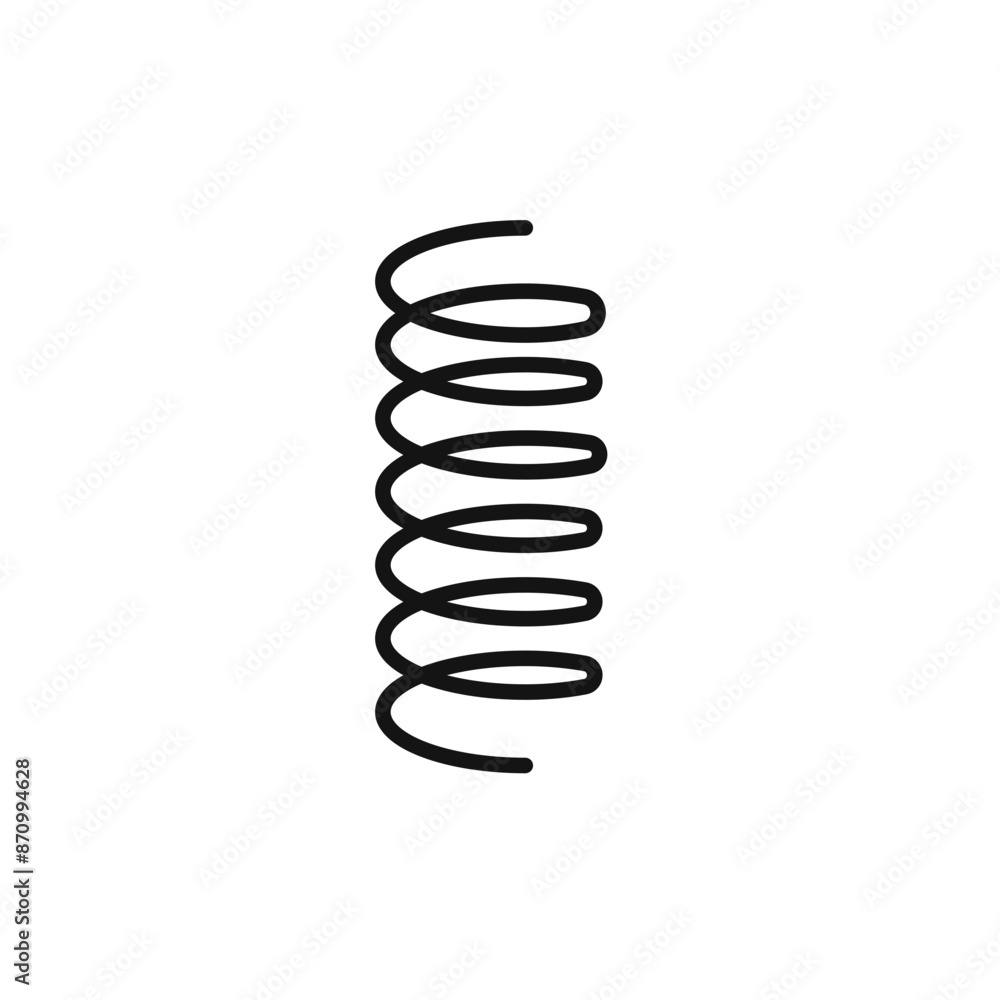 Poster spring icon vector set collection for web