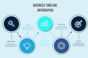 Circle Diagram infographic 6