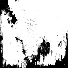 Naklejka premium Rustic grunge vector texture with grain and stains. Abstract noise background. Weathered surface.