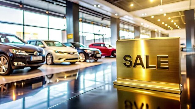 Cars for Sale, Car auction concept	