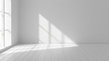 empty room with wall mockup copy space, interior, cozy concept design