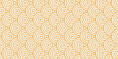 Vector Overlapping Pattern Minimal diamond geometric wave spiral and abstract circle wave line. brown, wood color seamless tile stripe geometric create retro line backdrop white pattern background.