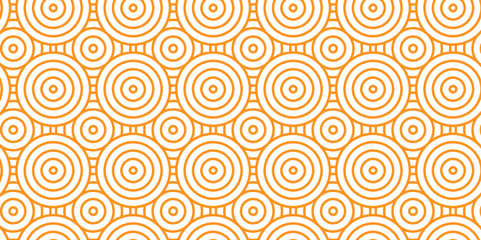 Vector Overlapping Pattern Minimal diamond geometric wave spiral and abstract circle wave line. brown, wood color seamless tile stripe geometric create retro line backdrop white pattern background.