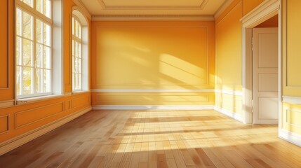 Obraz premium interior room empty wall copy space cozy and comfort interior decoration for creativity ideas home interior concept background