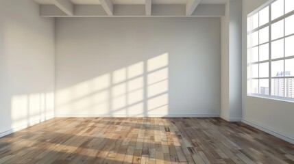 Obraz premium interior room empty wall copy space cozy and comfort interior decoration for creativity ideas home interior concept background