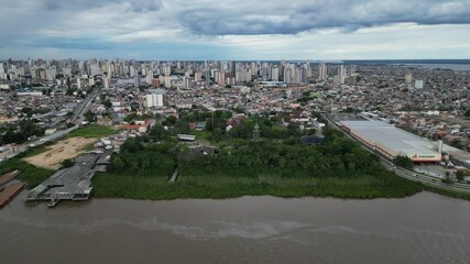 Mangal das Garças Portal da Amazônia Belém Pará Brasil Natureza Jardim Botânico Animais Aves Vegetação Tropical Paisagem Passeio Cultura Exposição Ambiente Natural Fauna Flora Ecoturismo Lago Drone PA