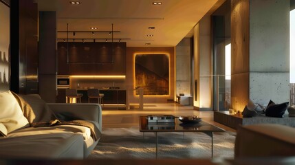 contemporary apartment home interior design background concept cozy comfort design and house beautiful ideas background