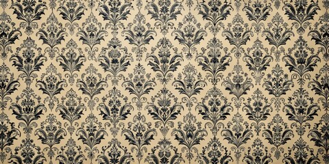 Vintage gray and black wallpaper in background pattern