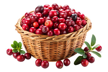 A Vibrant of Fresh Cranberries
