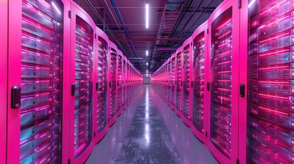 Fototapeta premium server of a big datacenter