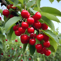 red berries on a branch