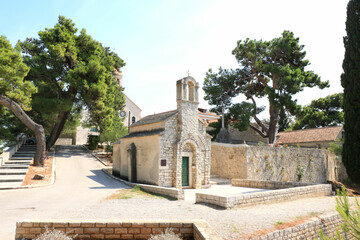 chapel near the monastery of Bol, island Brac, Croatia