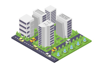 Isometric city