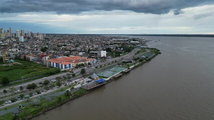 Mangal das Garças Portal da Amazônia Belém Pará Brasil Natureza Jardim Botânico Animais Aves Vegetação Tropical Paisagem Passeio Cultura Exposição Ambiente Natural Fauna Flora Ecoturismo Lago Drone PA